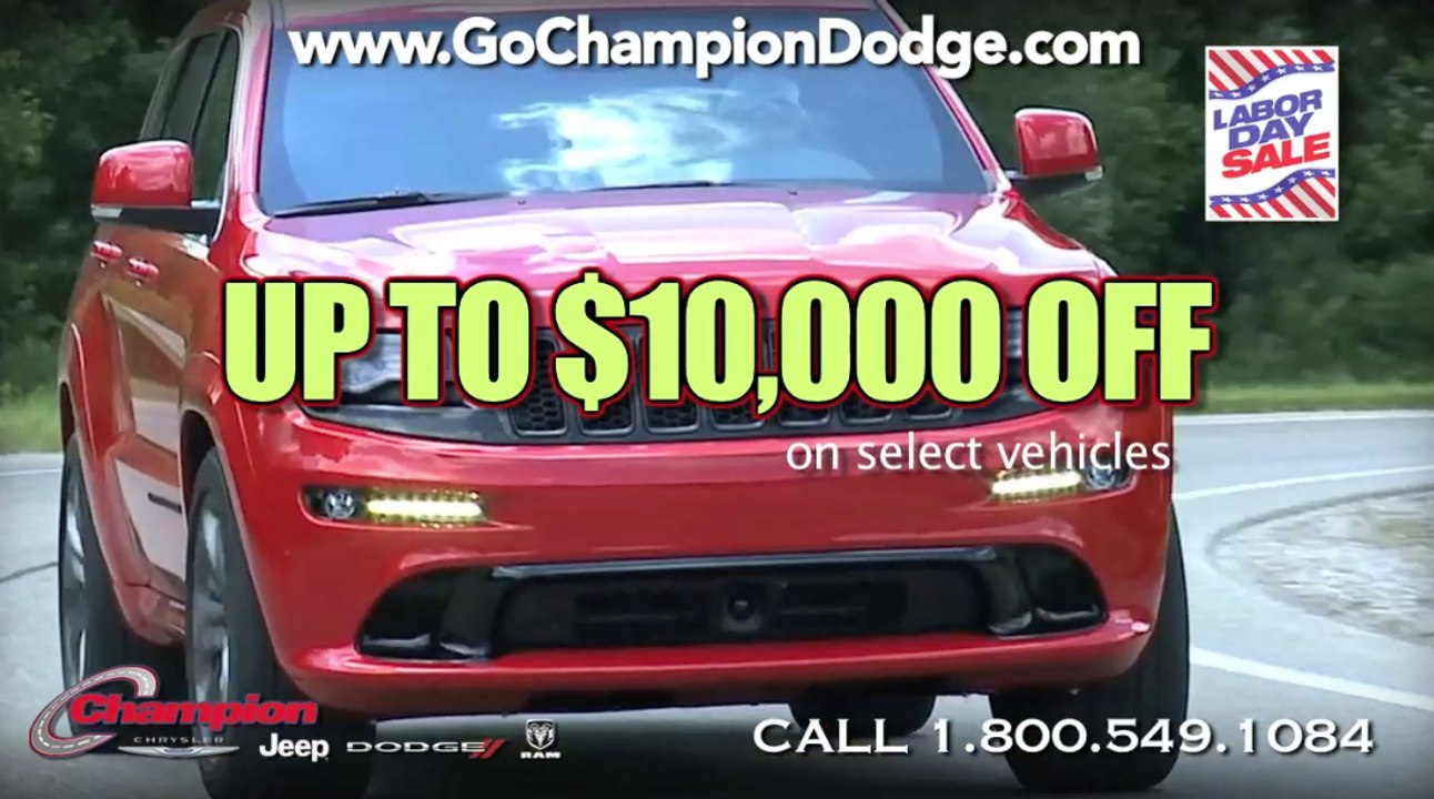 2016 DODGE & JEEP Labor Day Sale - Long Beach, Huntington Beach, Torrance CA - RAM & CHRYSLER - 800.549.1084