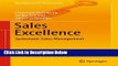 [Reads] Sales Excellence: Systematic Sales Management (Management for Professionals) Online Ebook