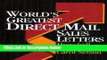 [Reads] World s Greatest Direct Mail Sales Letters (NTC Business Books) Free Books