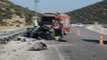 Antalya-Korkuteli kara yolunda korkunç kaza: Hız kadranı 170 kilometrede takılı kaldı