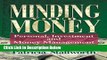 [Reads] Minding Your Money: Personal, Money Management and Investment Strategies Free Books