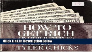 [Best] How to Get Rich on Other People s Money Free Books