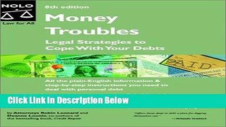 [Fresh] Money Troubles: Legal Strategies to Cope with Your Debts, Eighth Edition Online Books