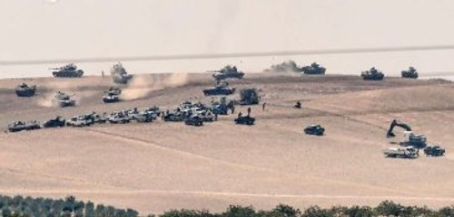 IŞİD'den Alınan Köyden İlk Görüntü Geldi