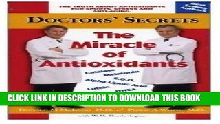 [PDF] The Miracle Of Antioxidants Full Colection