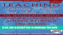 [PDF] Teaching Learning Strategies and Study Skills To Students with Learning Disabilities,