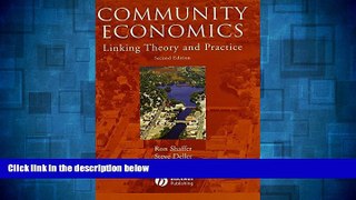 READ FREE FULL  Community Economics: Linking Theory and Practice  READ Ebook Full Ebook Free