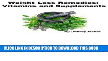 [PDF] Weight Loss Remedies: Vitamins and Supplements Popular Online