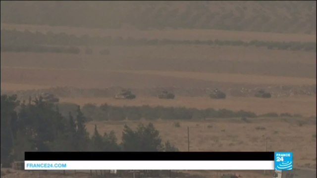 Guerre en SYRIE - Grosse opération de la Turquie contre l'EI et les milices Kurdes