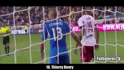 Top 10 Curve Goals in Football History • Los Mejores Goles Con Efecto