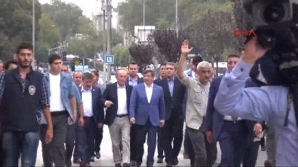 Eski Başbakan Davutoğlu'ndan İbb Başkanı Topbaş'a Ziyaret