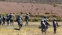 Police use dynamite and tear gas on protesters in Bolivia