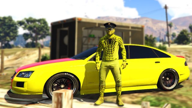 Marvel Yellow Cartoon Spiderman Police & Lightning McQueen Cars Flying In The Sky! Children Songs