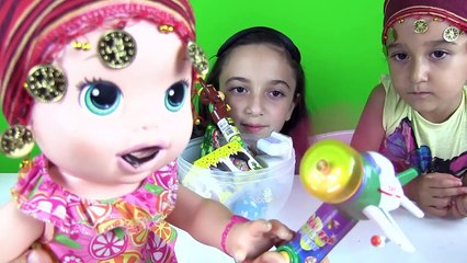 Baby Alive Maya Çikolata Kaplı DEV Sürpriz Yumurta Açıyor