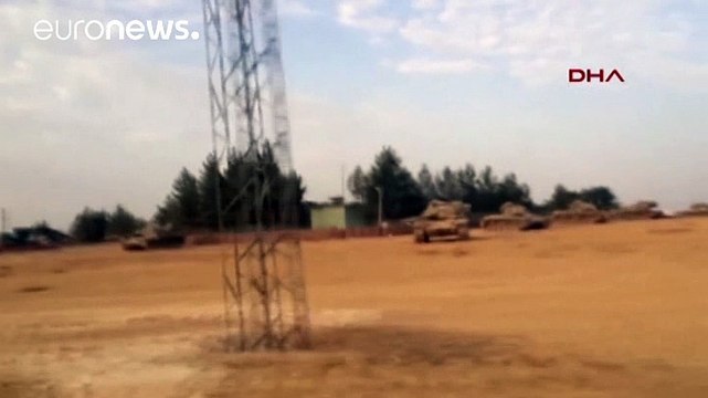 Турецкая армия приступила к наземной операции на севере Сирии