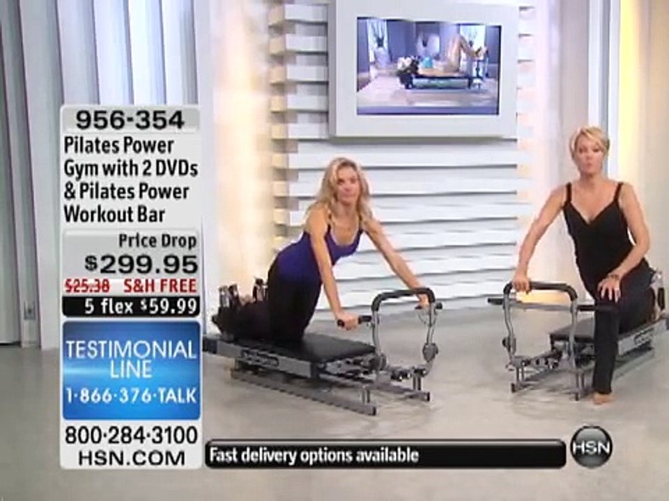Pilates Power Gym with 2 DVDs and Pilates Power Workout ...