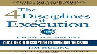 Collection Book The 4 Disciplines of Execution: Achieving Your Wildly Important Goals
