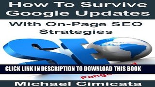 [PDF] How To Survive Google Updates With On-Page SEO Strategies (Penguin And Panda Proof) Popular