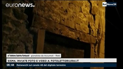 Скачать видео: Terremoto Rieti, 2 vittime confermate a Pescara del Tronto. Gravi danni ad Accumoli e Amatrice