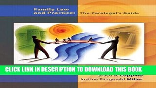 Collection Book Family Law and Practice: The Paralegal s Guide (2nd Edition)