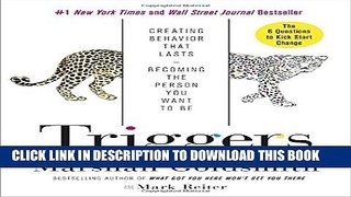 [Download] Triggers: Creating Behavior That Lasts--Becoming the Person You Want to Be Hardcover Free