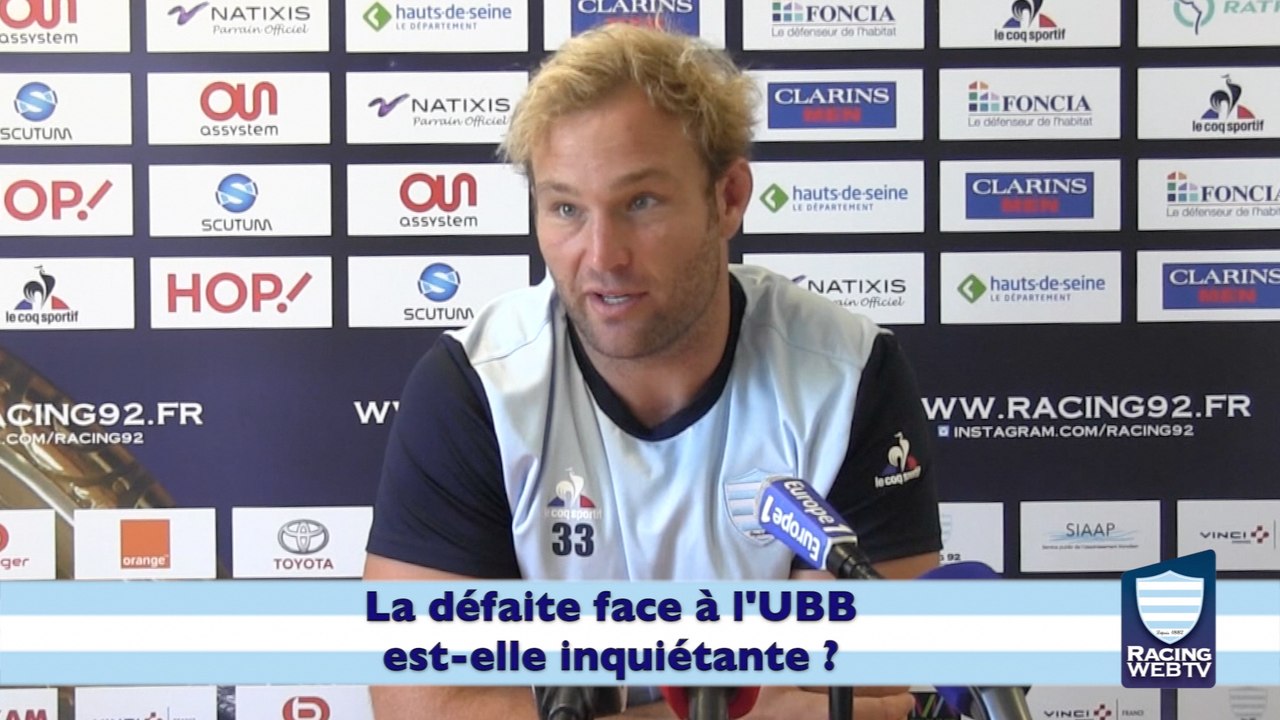 R92 vs LOU - A.Claassen : ''A nous de trouver les solutions''