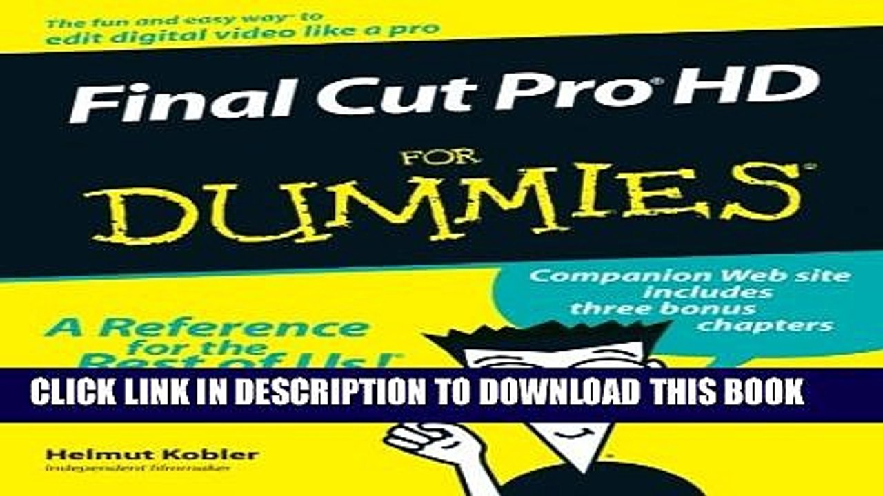 Collection Book Final Cut Pro HD For Dummies