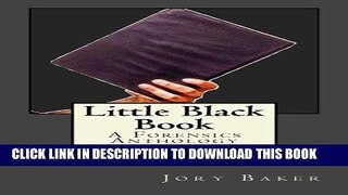 Collection Book Little Black Book: A Forensics Anthology