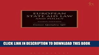Collection Book European State Aid Law and Policy
