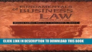 Collection Book Fundamentals of Business Law
