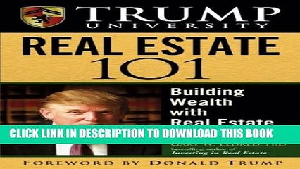 Collection Book Trump University Real Estate 101: Building Wealth With Real Estate Investments