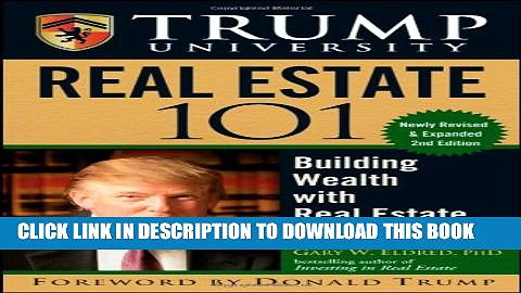New Book Trump University Real Estate 101: Building Wealth With Real Estate Investments