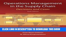Collection Book Operations Management in the Supply Chain: Decisions and Cases (McGraw-Hill/Irwin