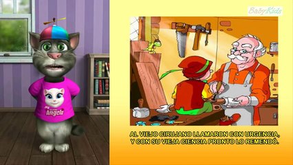 Cancion De Pinocho en Español para Niños - Canta Gato Tom