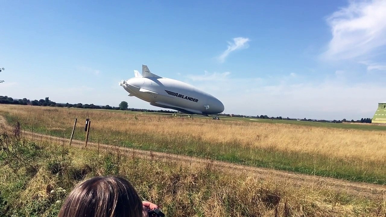 Pour la premiere fois un Airlander 10 se crash