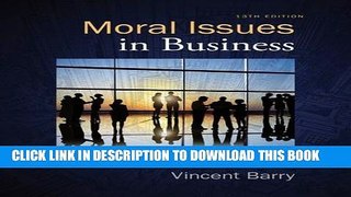 New Book Moral Issues in Business