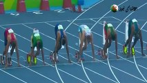 العربي بورعدة يفتك المرتبة الأولى في سباق 100 متر المرحلة الأولى من العشاري