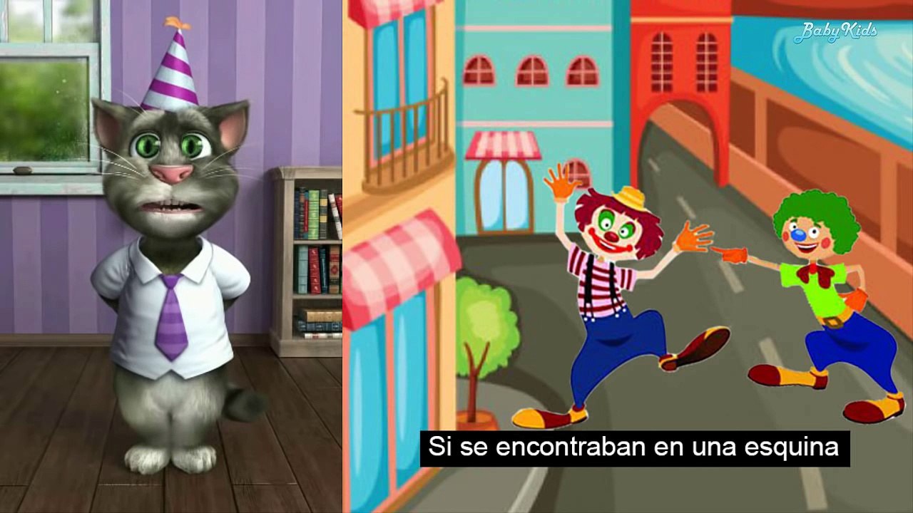 HOLA DON PEPITO Y HOLA DON JOSE - Canciones para Niños y Bebes - Canta Gato Tom