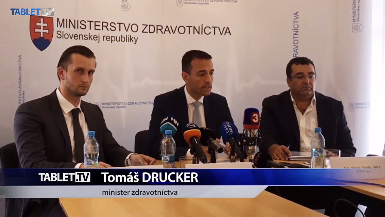 ZÁZNAM: Brífing ministra zdravotníctva SR Tomáša Druckera