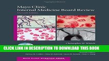 New Book Mayo Clinic Internal Medicine Board Review (Mayo Clinic Scientific Press)