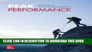 Collection Book Peak Performance: Success in College and Beyond
