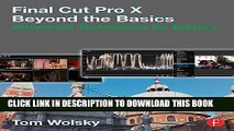 Collection Book Final Cut Pro X Beyond the Basics: Advanced Techniques for Editors