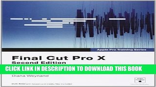 Collection Book Apple Pro Training Series: Final Cut Pro X (2nd Edition)