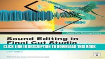 Collection Book Apple Pro Training Series: Sound Editing in Final Cut Studio
