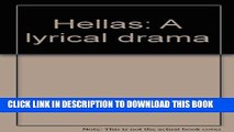 New Book Hellas: A lyrical drama