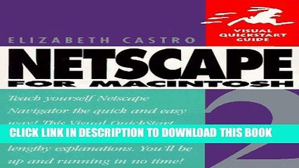New Book Netscape 2 for Macintosh: Visual Quickstart Guide