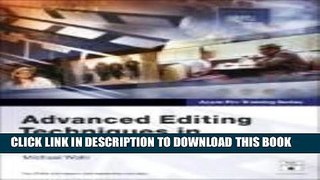 Collection Book Apple Pro Training Series: Advanced Editing Techniques in Final Cut Pro 5 by
