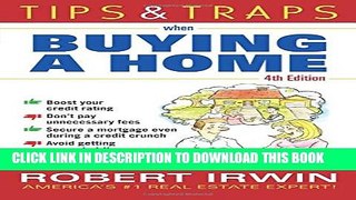 New Book Tips and Traps When Buying a Home