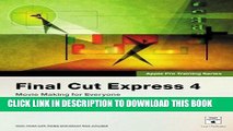 New Book Apple Pro Training Series: Final Cut Express 4 by Weynand, Diana 1st (first) edition