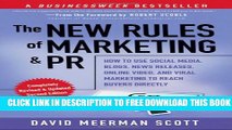 New Book The New Rules of Marketing and PR
